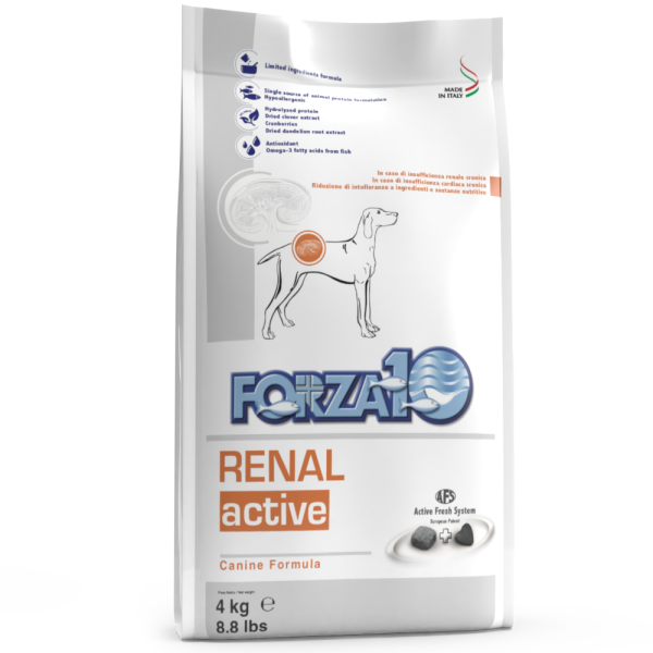 Forza10 Active Renal Cibo Secco Cani Adulti 4kg