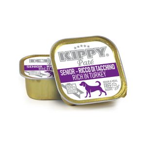 KIPPY paté per cani anziani ricco di tacchino 150 g