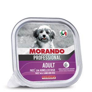 MORANDO ADULT PATÈ CON AGNELLO E RISO 150 g