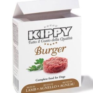 KIPPY Burger Agnello Cane 100g – Pasto per cani o Snack per cani